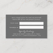 Verzegeld met een kus | Verwijzing naar schoonheid (Achterkant)