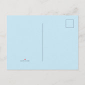 **"Verzegeld met een kus: volkomen verliefd"** Aankondigingskaart (Achterkant)