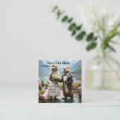 **"Verzegeld met een kus: volkomen verliefd"** Informatiekaartje (Staand voorkant)