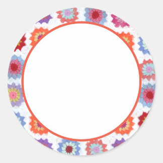 "Verzegeld met stijl: Envelop Classic ronde afdich Sticker