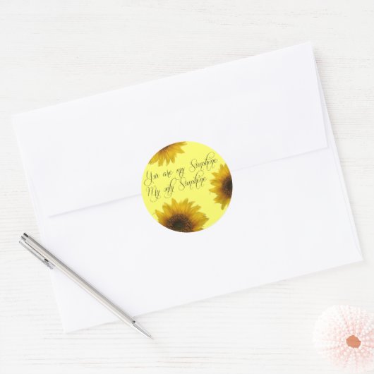Verzegeld met Sunshine Stickers (Envelop)