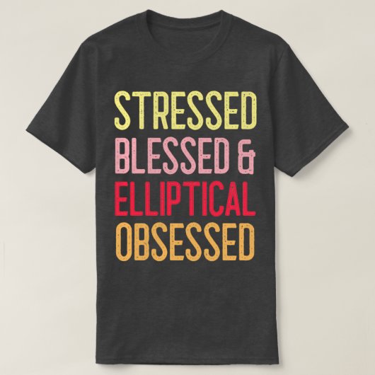 Verzegelde balsegel Elliptisch geobsedeerd T-shirt (Design voorkant)