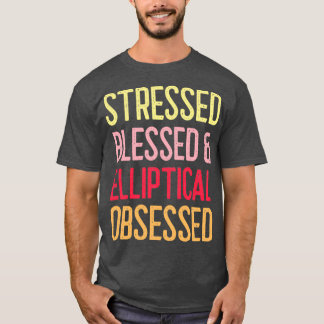 Verzegelde balsegel Elliptisch geobsedeerd T-shirt