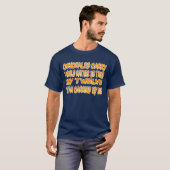 Verzegelde drager T Shirt. T-shirt (Voorkant volledig)