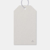 Verzegelde Sleutel- Regency Correspondentie Archie Cadeaulabel (Achterkant)