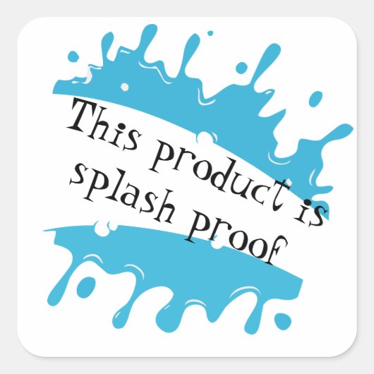 Verzegeletiket zegel van plastic dichte verpakking (Voorkant)