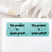 Verzegeletiket zegel van plastic dichte verpakking etiket (Insitu)