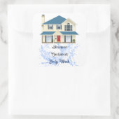 Verzegeletiket zegel waterdichte verpakking sticke (Tas)