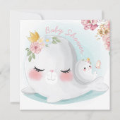 Verzegeling Baby shower Uitnodiging (Voorkant)