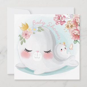Verzegeling Baby shower Uitnodiging
