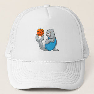Verzegeling bij de Basketball Sports Trucker Pet
