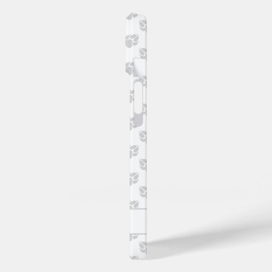 Verzegeling en witte Italiaanse grijshond met aang Case-Mate iPhone Case (Achterkant / Links)