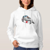 Verzegeling met draairing en Drink Hoodie (Voorkant)