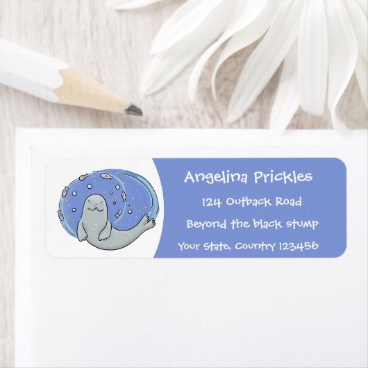 Verzegeling met een fijne zegel en illustratie van etiket (Insitu)