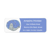 Verzegeling met een fijne zegel en illustratie van etiket (Voorkant)