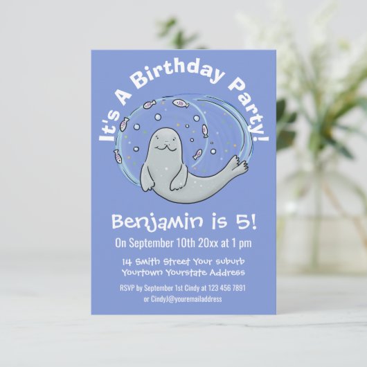 Verzegeling met een fijne zegel en illustratie van kaart (Staand voorkant)