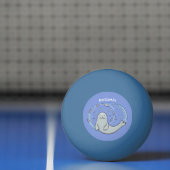 Verzegeling met een fijne zegel en illustratie van pingpongbal (Net)