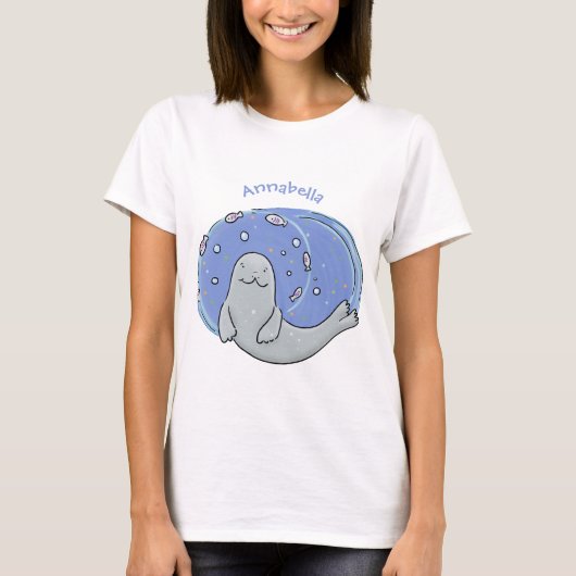 Verzegeling met een fijne zegel en illustratie van t-shirt (Voorkant)