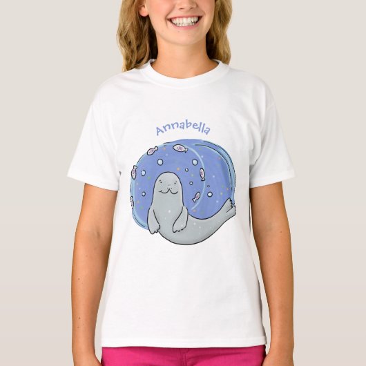 Verzegeling met een fijne zegel en illustratie van t-shirt (Voorkant)