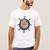 Verzegeling met scheepsroer t-shirt (Voorkant)