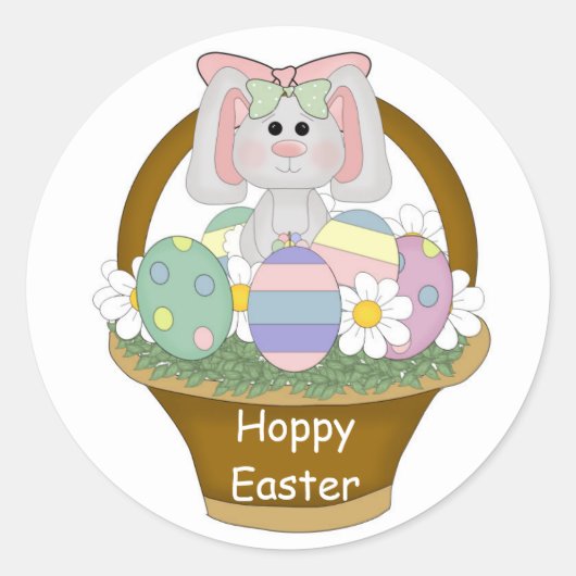 Verzegeling paasbundel sticker paasbrief (Voorkant)