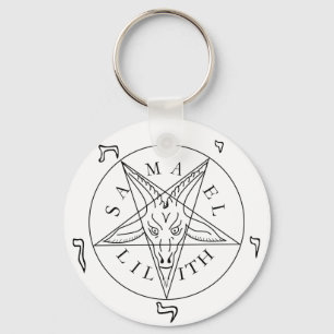 Verzegeling van Baphomet Sleutelhanger