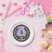 VERZEGELING VAN DE CONDEDERACY PAPIEREN BORDJE (Feest)