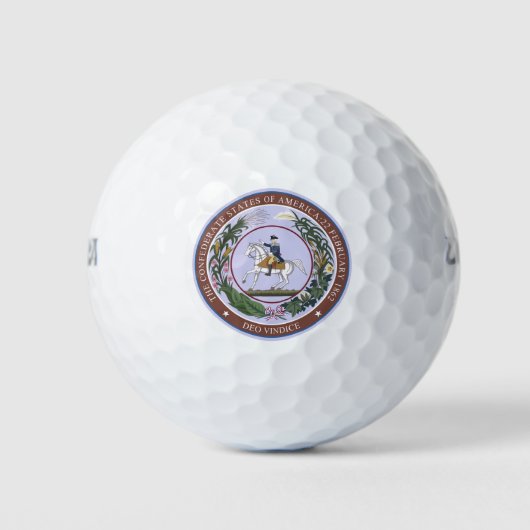 VERZEGELING VAN DE CONFEDERACY GOLFBALLEN (Voorkant)