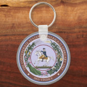 Verzegeling van de Confederatie Sleutelhanger (Voorkant)