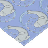 Verzegeling van de geluksvogel en illustratie van  tafelkleed (Gekanteld)