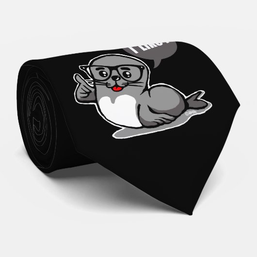 Verzegeling van de goedkeuring stropdas (Opgerold)