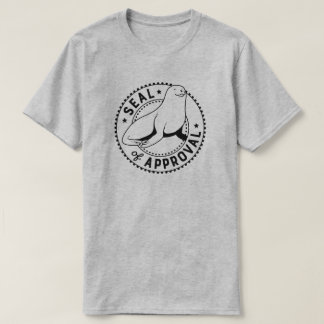 Verzegeling van de goedkeuring t-shirt