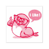 Verzegeling van de goedkeuring  zelfinktende stempel (Design)