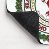 Verzegeling van de Kantoor van Santa Claus Mousepa Muismat (Hoek)