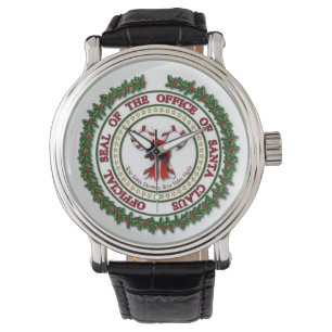 Verzegeling van de Kantoor van Santa Claus Watch Horloge