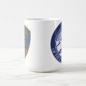 Verzegeling van de stad Buffalo - Buffalo Fire Koffiemok (Center)