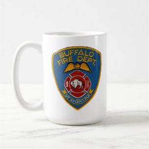 Verzegeling van de stad Buffalo - Buffalo Fire Koffiemok