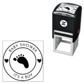 Verzegeling van een zelfinkend stempel van het Bab (In situ)