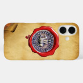 VERZEGELING VAN HET HULPLOSSEN VAN KNIGHTS TEMPLAR Case-Mate iPhone CASE (Achterkant (horizontaal))