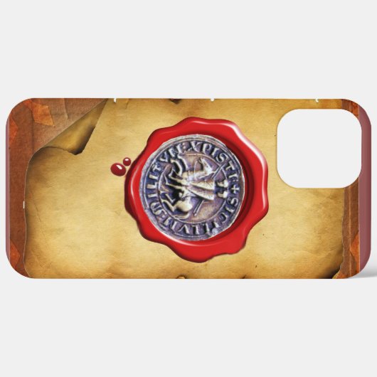 VERZEGELING VAN HET HULPLOSSEN VAN KNIGHTS TEMPLAR Case-Mate iPhone CASE (Achterkant / Rechts)