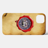 VERZEGELING VAN HET HULPLOSSEN VAN KNIGHTS TEMPLAR Case-Mate iPhone CASE (Achterkant (horizontaal))