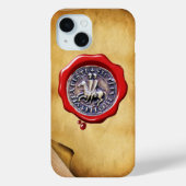 VERZEGELING VAN HET HULPLOSSEN VAN KNIGHTS TEMPLAR Case-Mate iPhone CASE (Achterkant)