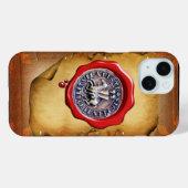 VERZEGELING VAN HET HULPLOSSEN VAN KNIGHTS TEMPLAR Case-Mate iPhone CASE (Achterkant (horizontaal))