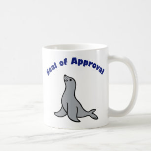 Verzegeling van Mok van goedkeuring Funny gift voo