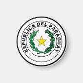 Verzegeling van Paraguay Magneet (Voorkant)