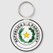 Verzegeling van Paraguay Sleutelhanger (Voorkant)