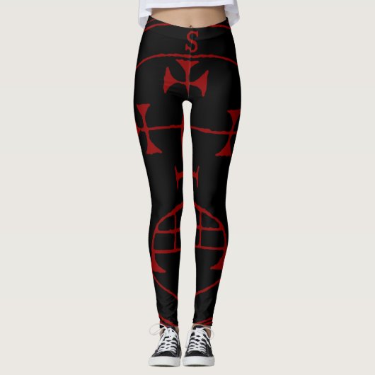 Verzegeling van Samigina Custom Magick-Leggings Leggings (Voorkant)