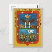 Verzegeling van Sucre, Bolivia Briefkaart (Voorkant / Achterkant)