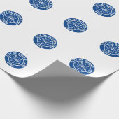 Verzegeling van suikerland (Texas) Cadeaupapier (Hoek)