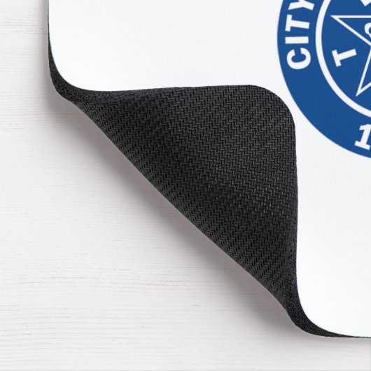 Verzegeling van suikerland (Texas) Muismat (Hoek)